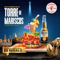 Promoción 2x1 y tostada gratis